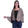 thumbnail image 1 of Moomaya Printed Summer Clothes For Women Front Open Bell Sleeve Short Shrug Cardigan, 1 of 1