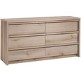 thumbnail image 1 of Sauder Harvey Park Engineered Wood Bedroom Dresser in Pacific Maple, 1 of 11