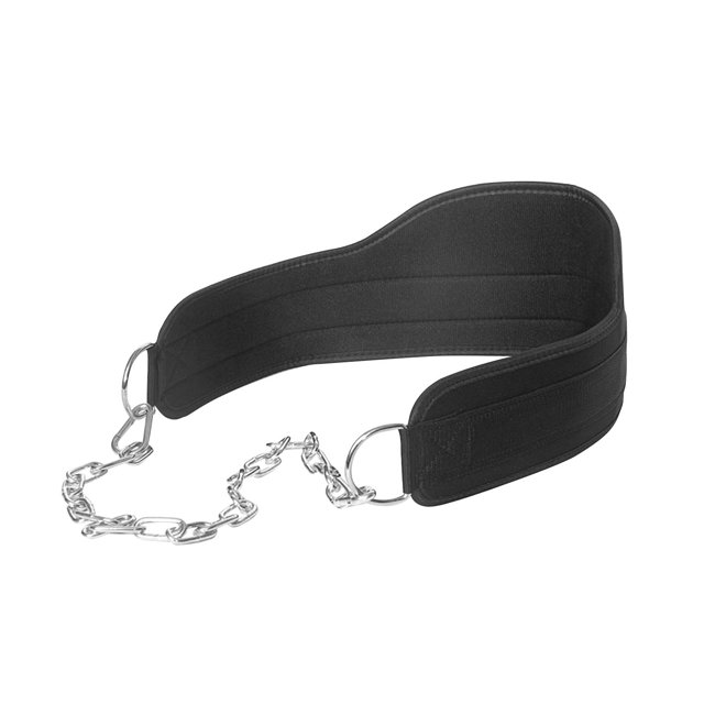 jinwen Adjustable Chain Weight Lifting Belt Pull Ups Gym Equipment for Bodybuilding