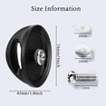 thumbnail image 3 of GZJCKJY 1 Pack Universal Pot Lid Replacement Knob Replacement Lid for Crockpot Pan Lid Handles Replacement Compatible with Kitchen Cookware Casserole Glass Saucepan, 3 of 9