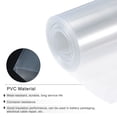 thumbnail image 3 of Unique Bargains 60mm Flat 10ft Clear PVC Heat Shrink Tube Wraps Battery Wrap for Big Battery Pack, 3 of 5