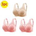 thumbnail image 2 of AherBiu 3pc Push up Bras for Women Full Coverage High Support Bralettes No Underwire Lift up Lightly Underwear, 2 of 7