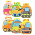 thumbnail image 4 of TIEVOSA Cute Backpack Excavator Backpack Plush Backpack for 2 4 Year Old Boys and Girls, 4 of 5