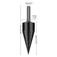 thumbnail image 3 of Agiferg Firewood Machine Drill Wood Reamer Punch Bit For Split Wood Cone-Drilling Tool, 3 of 3