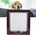 thumbnail image 2 of Spptty Pet Door, Dog Flap, ABS Acrylic Pet Screen Door Window Lockable Waterproof Medium Dog Cat Flap, 2 of 8
