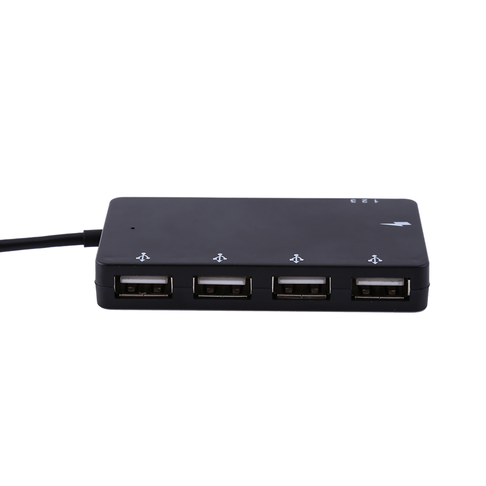 Usb Hub, 4 Port Micro Usb Hub Usb Splitter Usb Extender With USB2.0 OTG Extension Adapter Charging Cable for Smartphone and Tablet