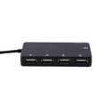thumbnail image 3 of Usb Hub, 4 Port Micro Usb Hub Usb Splitter Usb Extender With USB2.0 OTG Extension Adapter Charging Cable for Smartphone and Tablet, 3 of 7