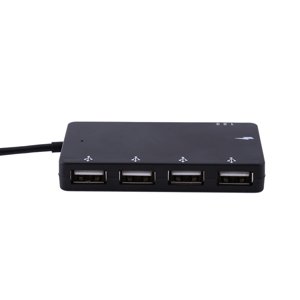 Le Hub de Usb, 4 Port Micro Usb Hub Usb Splitter Usb Extender avec USB2.0 OTG Câble de recharge d'adaptateur pour smartphone et tablette