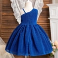 thumbnail image 5 of WEAIXIMIUNG Robes d'Été pour Filles Taille 6-7 Robe de Concours pour Enfants Robe de Fête Nœud Papillon Sans Manches, 5 of 5