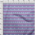 thumbnail image 2 of oneOone Cotton Poplin Fabric Chevron Ikat Print Fabric BTY 42 Inch Wide, 2 of 4