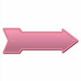 thumbnail image 2 of SignMission P-ARROW12-999673 12 x 36 Po Grand Signe de Flèche Rose, 2 of 4