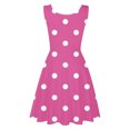 thumbnail image 5 of Costumes Sexy d'Halloween pour Femmes Robe Débardeur Sans Manches Col Rond Imprimé Mode Ligne A pour Femmes 2023 en Liquidation, 5 of 5