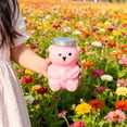 thumbnail image 3 of Plastic Cups Disposable Bear Milk Tea Cup Disposable Plastic Cup with Lid Plastic Disposable Cups with Lids, 3 of 4