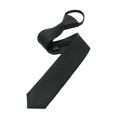 thumbnail image 1 of Cravate Étroite Rétro pour Hommes et Garçons Cravate Fine Cravate Pratique pour Mariage Fête Boîte de Nuit Mariée Robe Noire, 1 of 9