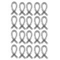 thumbnail image 2 of Plastic Spiral Binding Spines, Spiral Binding Coils 0.43in Inner Diameter  For Work Black, 2 of 8