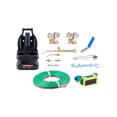 thumbnail image 1 of VEVOR Oxygen Acetylene Torch Kit 14PCS Gas Welding Set & Cylinder Holder 177'' Hose, 1 of 9