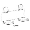 thumbnail image 1 of COVERCRAFT Seat Cover for 2020-2021 Chevrolet Silverado 1500 - SS8486PCCH, 1 of 7