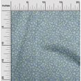 thumbnail image 1 of oneOone Viscose Chiffon Light Grayish Blue Fabric Geometric Craft Projects Decor Fabric Printed By The Yard 42 Inch Wide, 1 of 4