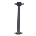 thumbnail image 1 of PCI E 3.0 1X To 1X Extension Cable, 20cm 90 Degree Right Angle PCI E 3.0 1X Extender Adapter Gold Plated Contact Immersion Gold Process 8Gbps  for Graphics Card, 1 of 7