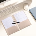 thumbnail image 4 of Btomtd Plastic Folders With Pockets Heavy Duty Pocket Folders Letter Size File Folders For Documents Office School, F, 4 of 6