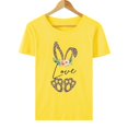 thumbnail image 3 of T-shirts d'Été Grande Taille pour Femmes Décontractés T-shirt à Col Rond pour Femmes St. Easter Day Imprimé Décontracté à Manches Courtes T-shirt à Col en V T-shirt pour Femmes en Liquidation, 3 of 4