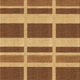 thumbnail image 1 of Ahgly Company Machine Washable Indoor Square Transitional Saddle Brown Area Rugs, 4' Square, 1 of 7