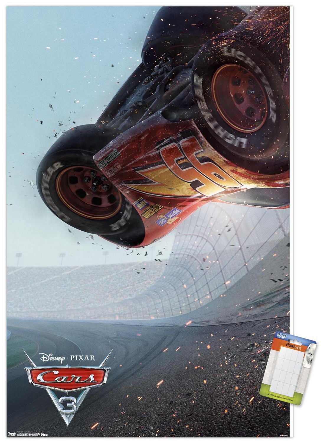 Disney Pixar Cars 3 - Une feuille
