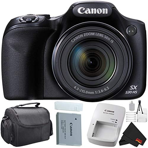 Canon PowerShot SX530 HS Digital Camera 50X Optical Zoom Bundle