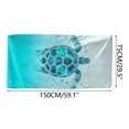 thumbnail image 3 of Dvkptbk Beach Towel Microfiber Beach Towel Super Lightweight Colorful Bath Towel Sandproof Beach Blanket Multi-Purpose Towel for Travel Swimming Pool 30x60 Inch Beach Essentials on Clearance, 3 of 8