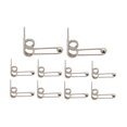 thumbnail image 4 of Xuanheng 10 Pcs Ressorts de Torsion Double Retour Métal pour Fer à Friser Outil à Cheveux 28mm, 4 of 7