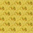 thumbnail image 1 of Ahgly Tapis d'Intérieur Lavable en Machine Carré Transitionnel Jaune Doré, 6 Pieds Carré, 1 of 7