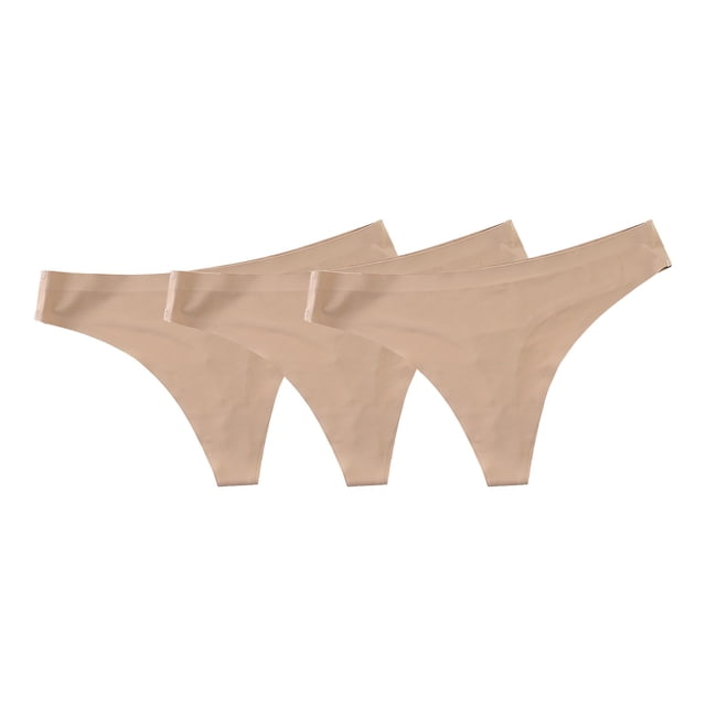 B91xZ Culottes pour Femmes Invisibles Sans Coutures Bikini Culottes Couvrance Demi-Dos, Kaki G