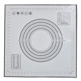 thumbnail image 1 of Silicone Pastry Mat, 60 X 60cm Fondant Mat with Measurement for Rolling Dough Baking, 1 of 7