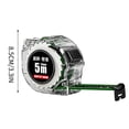 thumbnail image 3 of EGNMCR Tape Measure High Precision Tape Measure Fluorescent Color Double Sided Ruler With Transparent Metal Scale Is Clear, Fall-Proof，Suitable For Many Occasion tape measure, 3 of 3