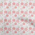 thumbnail image 1 of oneOone Velvet Light Pink Fabric Floral Craft Projects Decor Fabric Printed By The Yard 58 Inch Wide, 1 of 4