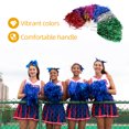thumbnail image 3 of 8pcs Cheerleaders Supplies Cheering Poms Cheering Garland Shiny Cheering Balls With Handle(Mixed Color), 3 of 9