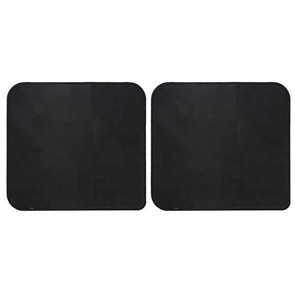 Fireproof Mat Silicone Coated Glass Fiber Cloth 2Pack 13.8X13.4X0.1In