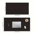 thumbnail image 3 of EIMELI Extra-Large Waterproof Mouse Pad - Faux Leather  Rectangular Desk  for Office and Home Use, 3 of 7