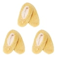 thumbnail image 1 of CHOK Adult Super Soft Warm Cozy Fuzzy Soft Touch Slippers Non-Slip Lined Socks  Assortment B  Medium 3 Pairs, 1 of 4