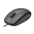 thumbnail image 1 of Logitech M100 Wired USB Mouse, 3-Buttons,1000 DPI Optical Tracking, Ambidextrous, Compatible with PC, Mac, Laptop - Gray, 1 of 6