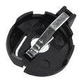 thumbnail image 3 of CR2016 2025 2032 Bouton de Cellule de Pièce Support de Pile Prise Noir 20 Pcs, 3 of 4