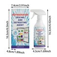 thumbnail image 3 of Tong Frost Remover Spray For Freezer And Fridge Defrosting Ice Melting Solution For Efficient Cleaning Home Appliance Care 120ml, 3 of 6
