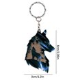thumbnail image 3 of KITTEHIGM Wolf Key Chain Plateau Wolf Key Chain, Plateau Wolf Decoration, Wolf Key Chain Gift, Key Decoration Womens Deals #55, 3 of 5