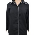 thumbnail image 2 of Bimba Ensemble de Pyjama pour Femme Combinaison de Nuit Vêtement de Nuit Chemise Boutonnée en Coton et Pantalon Tenue de Nuit, 2 of 11