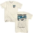 thumbnail image 1 of T-Shirt Adulte Naturel Liste de Vérification Parcs Nationaux ***F&B*** m, 1 of 2