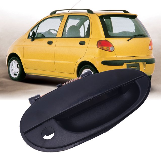 Poignée de Porte Extérieure Remplacement Poignée de Porte Extérieure en Métal ABS Résistant aux Intempéries pour Matiz 1998 - 2005