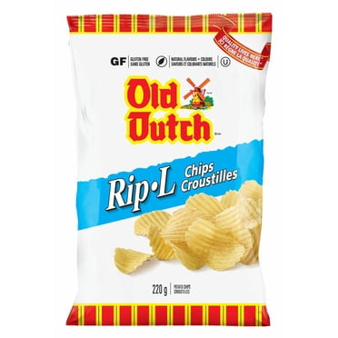 Old Dutch Ripple Plain Potato Chips