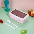 thumbnail image 1 of Suncoda Portable Lunchbox, Divided Lunch Box, Microwave Heated Plastic Lunch Box, Microwave Oven Student Meal Box Office Worker Portable Tableware Meal Box, 1 of 3