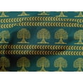 thumbnail image 4 of oneOone Cotton Poplin Fabric Arrow & Tree Block Printed Fabric 1 Yard 42 Inch Wide, 4 of 4
