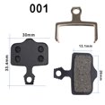 thumbnail image 1 of Bicycle Bike Disc Brake Pads Semi-metal Latch Resin Cycling Accessories, 1 of 5